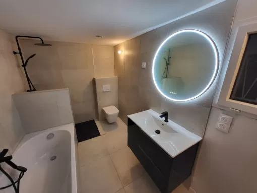 REALISATION D'UNE SALLE DE BAIN A ALBI, Lescure-d'Albigeois, MT SERVICES