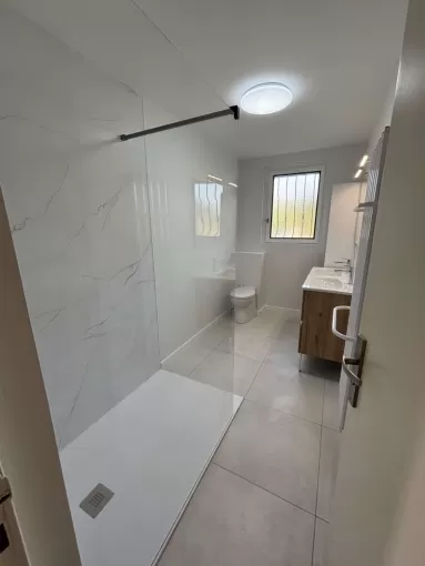 Salle de bain rénovée à Albi