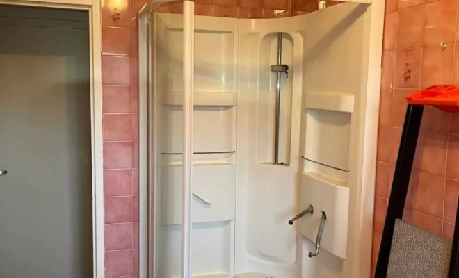 Ancien bac à douche rénovation salle de bain Albi