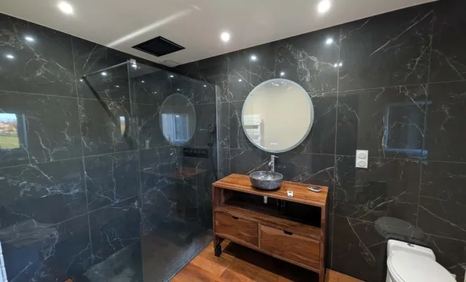 Création meuble vasque pour salle de bain, Lescure-d'Albigeois, MT SERVICES